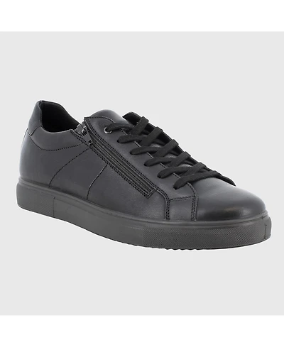 Alpine Swiss Men's Dante Made Italy Low-Top Leather Sneaker