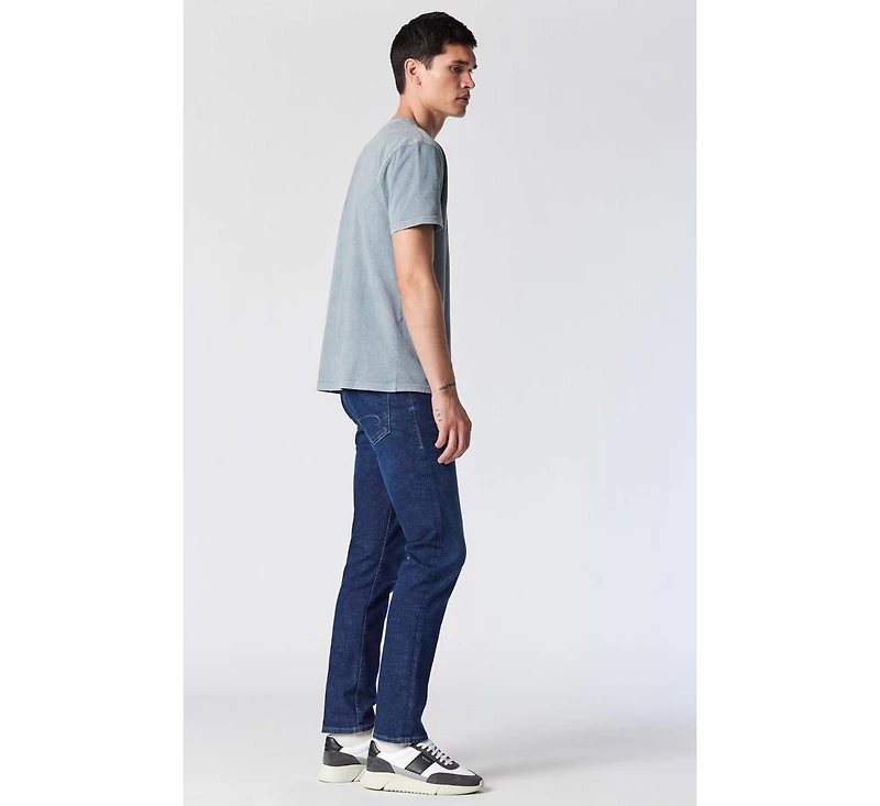 Mavi Men's Jake Slim Leg Mid Blue Move