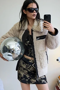 Desigual Women's Short fleece jacket