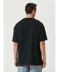 Pcfg Men's Free Heaven Crochet Cotton T-Shirt