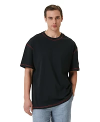 Pcfg Men's Free Heaven Crochet Cotton T-Shirt