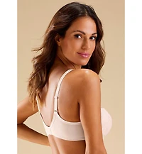 Lascana Women's Lace Overlay T-Shirt Bra