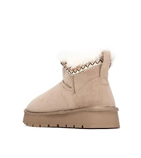 Xti Women's Suede Comfort Ankle Booties