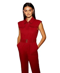 Warehouse Women's Runway Utility Jumpsuit