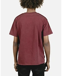 Saint Morta Men's State Of Applique T-Shirt, Red