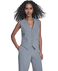 Calvin Klein Women's Pinstripe Vest Top