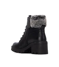 Women's Block Heel Combat Booties Refresh Collection By Xti