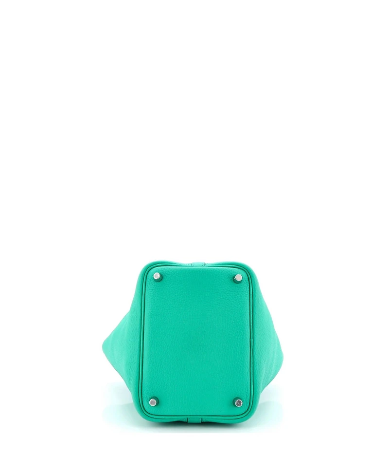 Pre-Owned HERMES Pm Eclat Picotin Lock Bag Clemence with Swift