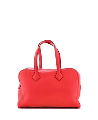 Pre-Owned HERMES 35 Victoria Ii Bag Clemence