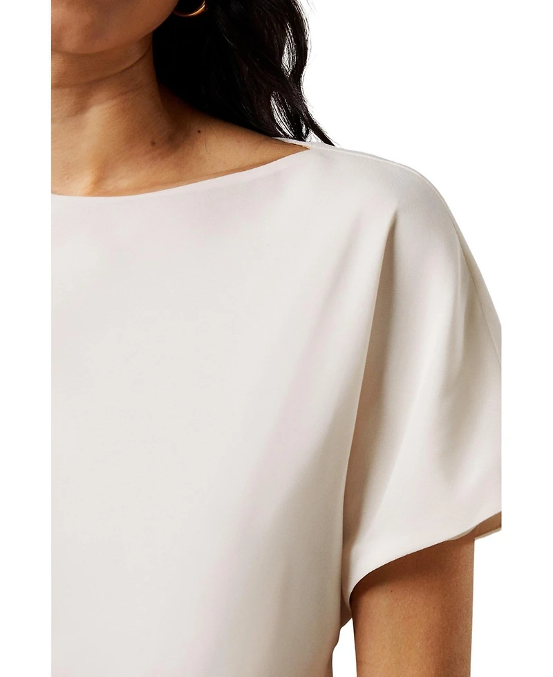 Warehouse Women's One Shoulder Drape Jumpsuit