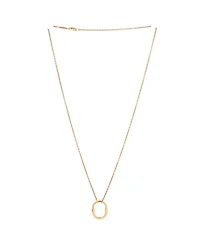 Pre-Owned Tiffany & Co Lock Motif Pendant Necklace