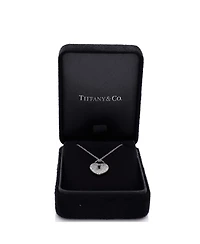 Pre-Owned Tiffany & Co Heart Lock Pendant Necklace