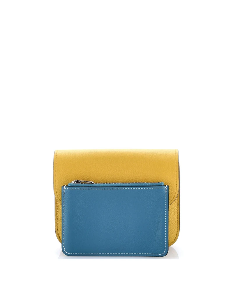 Pre-Owned HERMES Constance Slim Wallet Evercolor