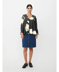 Masai Copenhagen Women's Kala Long Sleeve V-Neck Blouse