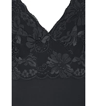 Lascana Women's Lace V-Neck Nightgown