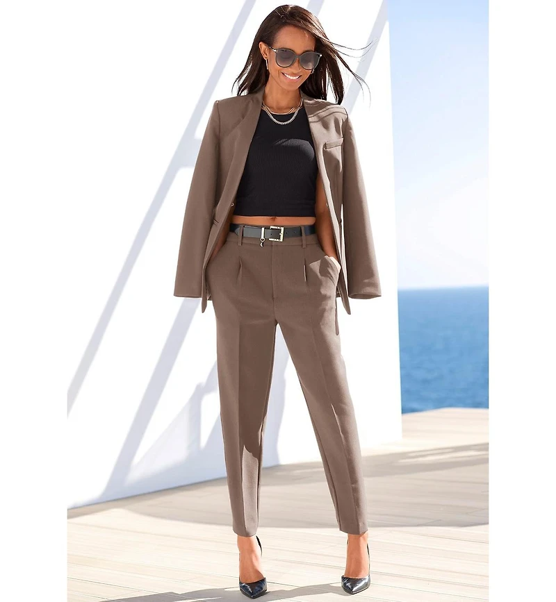 Lascana Women's Classic Lined Blazer