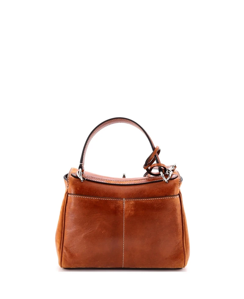 Pre-Owned Balenciaga Mini Rodeo Shoulder Bag Leather