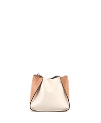 Pre-Owned Stella McCartney Mini Logo Crossbody Bag Perforated Faux Leather