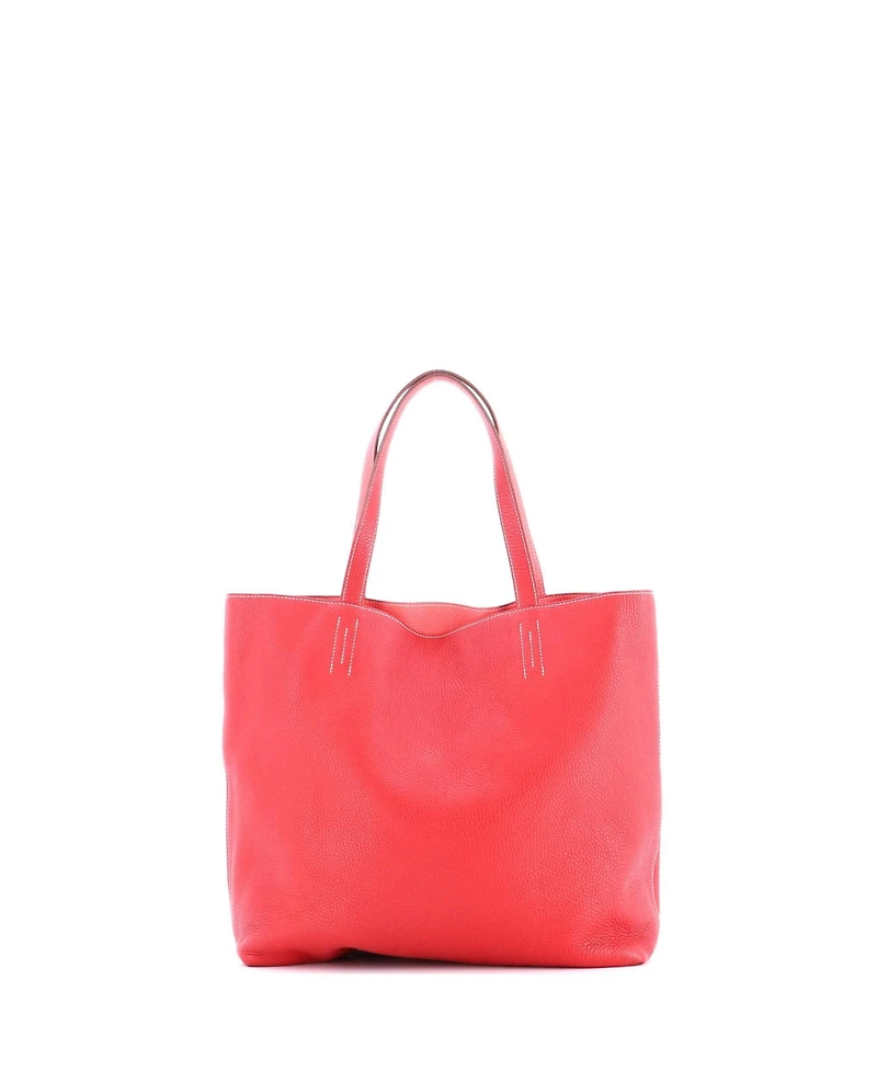 Pre-Owned HERMES 45 Double Sens Tote Clemence