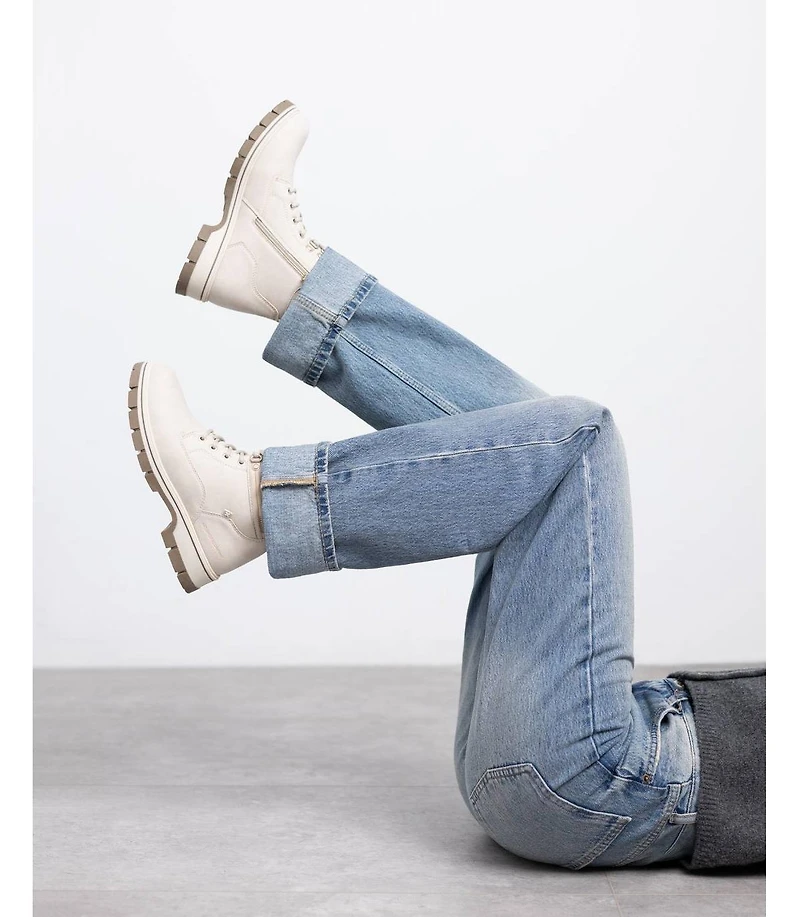 Xti Women's Ankle Combat Booties