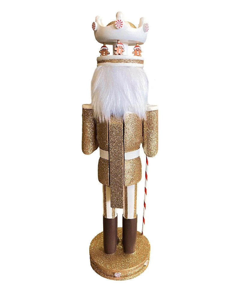 Santa's Workshop 14" Gingerbread King Nutcracker