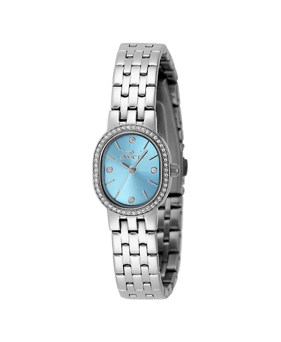 Invicta Women's 49073 Angel Quartz PC21J Light Blue, Silver Dial Watch