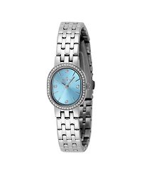 Invicta Women's 49073 Angel Quartz PC21J Light Blue, Silver Dial Watch