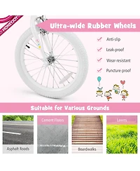 Gymax 18 Inch Kid's Bike Children's Bicycle w/ Removable Training Wheels Adjustable Seat