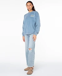 Roxy Women's Lineup Oversized Crewneck T-Shirt