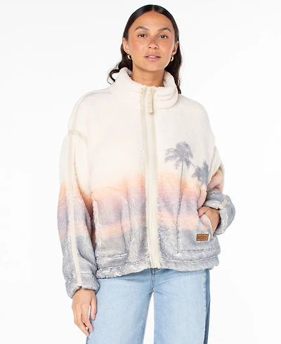 Roxy Women's Wurlie Digital Print Full-Zip Jacket