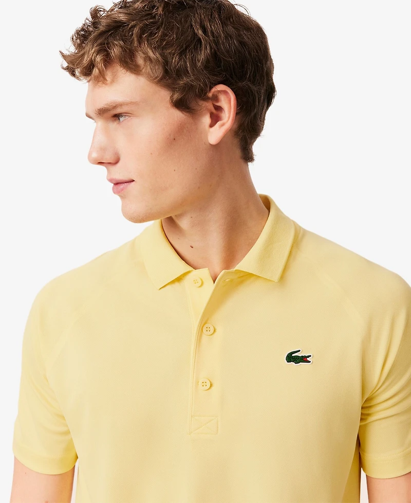 Men's Lacoste Breathable Run-Resistant Interlock Polo Shirt