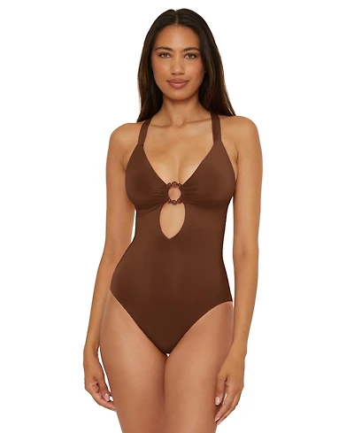 Becca Women's Marble Canyon Ring One-Piece Swimsuit