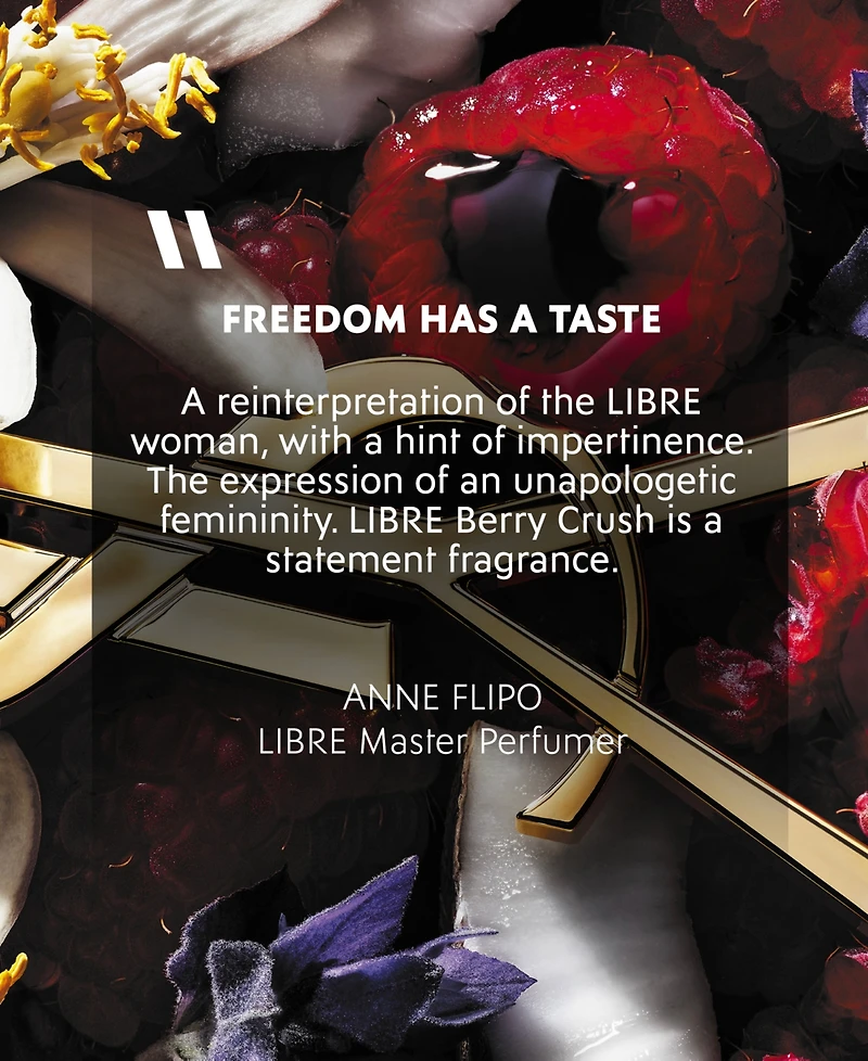 Yves Saint Laurent Libre Berry Crush Eau De Parfum Spray, 3.04 oz.