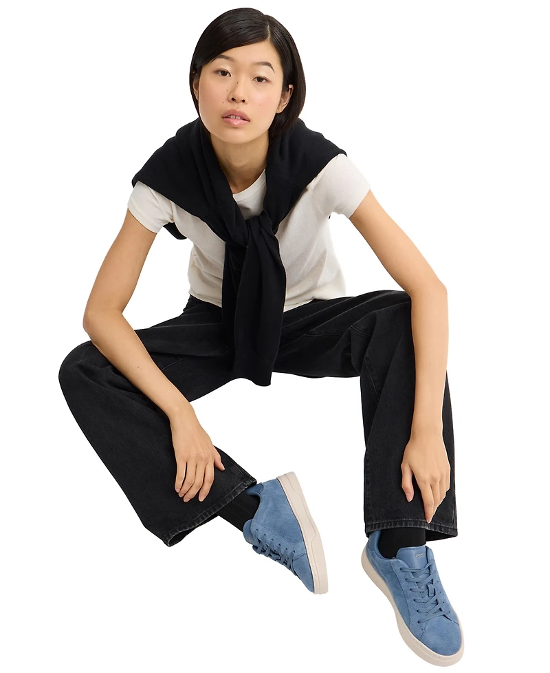 Coach Women's High Line Leather Sneakers