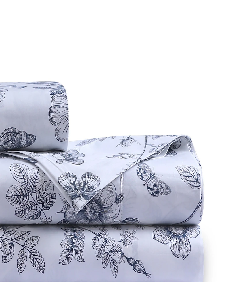 Tribeca Living 400-Thread Count Cotton 4-Pc. Extra Deep Pocket Sheet Set, Full