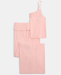 State of Day Women's Solid Tank & Long Pants Set, Macy's Exclusive