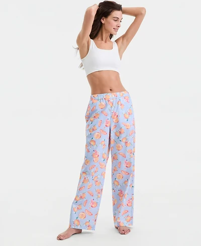 State of Day Women's Poplin Pajama Pants Xs-3X, Macy's Exclusive