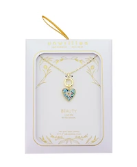 Unwritten Gold Plated Heart Pendant Necklace