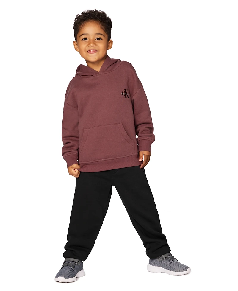Calvin Klein Boys 2T-7 2-Piece Hoodie and Pants Set