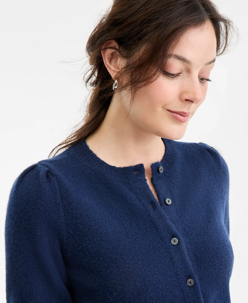 On 34th Women's Puff Sleeve Cardigan, Macy's Exclusive