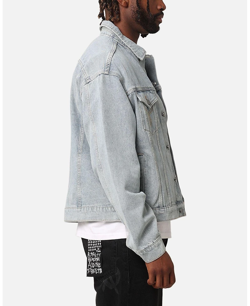 Xxiii Men's Classic Trucker Denim Jacket