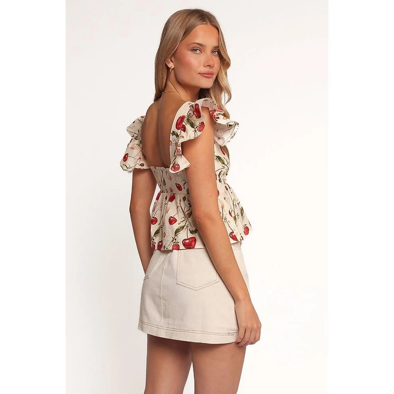 Petal and Pup Women's Lyric Ruffle Top