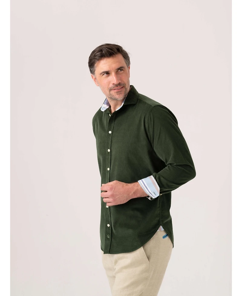 Koy Clothing Men's Corduroy Long Sleeve Shirt