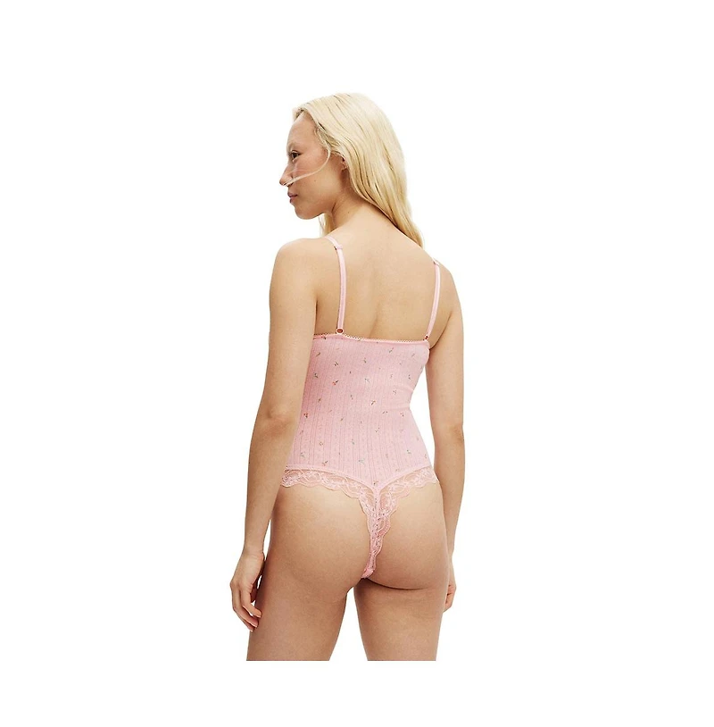 Cotton On Women's Sophie Pointelle Bodysuit