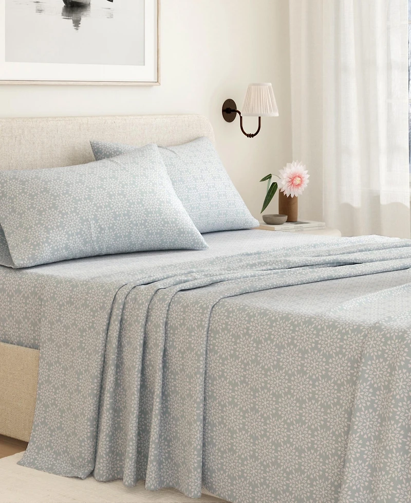 Linery & Co. 100% Turkish Cotton Winter Flannel Sheet Set