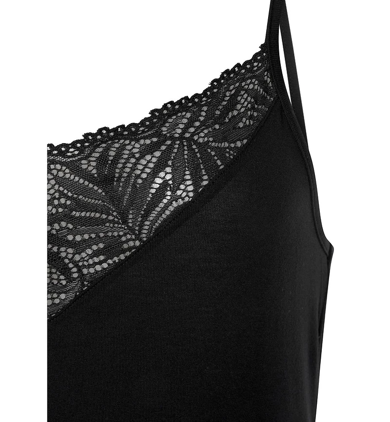 Lascana Women's Lace Detail Nightgown