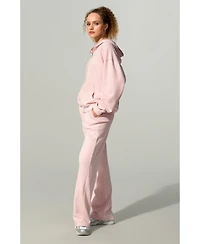 Lilysilk Women's Oversized Seamflow Full-Length Zip Hoodie