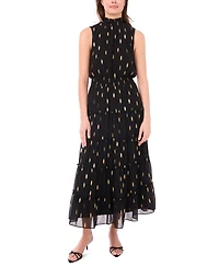 Msk Women's Sleeveless Tiered Maxi Dress