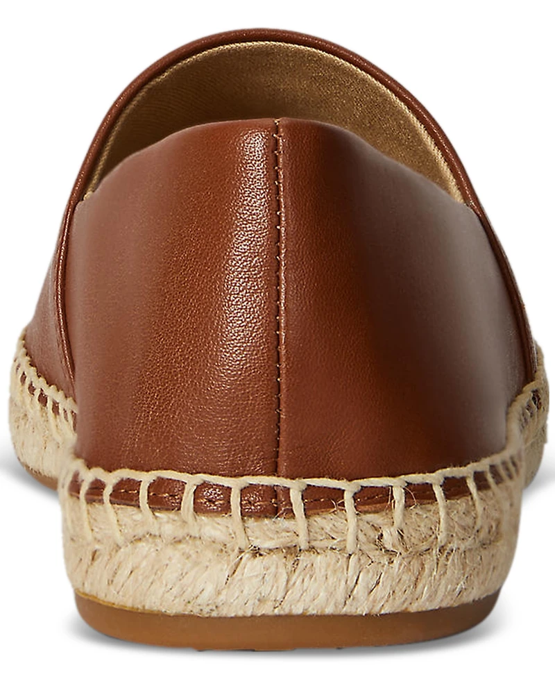Lauren Ralph Lauren Women's Cameryn Nappa Espadrilles Flats