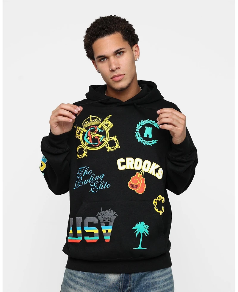 Crooks & Castles Men's Everything Goes Hoodie
